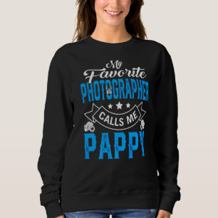 Mens Vatertag Mein Lieblingsfotograf ruft M an Sweatshirt