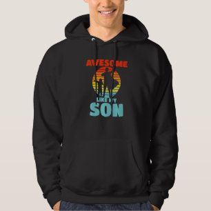 Mens Vatertag Sohn zum Vater Phantastisch wie mein Hoodie