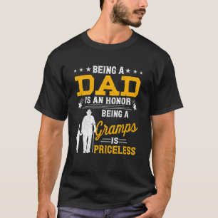 Mens Vatertag Vater zu sein ist ein Ehrengramps be T-Shirt