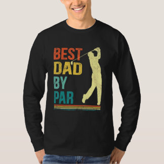 Mens Vathday Best Vater Par Golf für Vater 1 T-Shirt