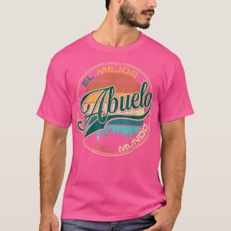 Mens Vathers Day for Vater El Mejor Abuelo del Mun T-Shirt