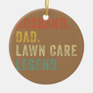 Mens Vathers Day Garening Geschenk Sonnige Rasenpf Keramik Ornament