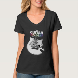 Mens Vathers Day - Gitarrenspieler Vater T-Shirt