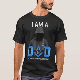 Mens Vathers Day Masonic Vater Freemason Oath No E T-Shirt