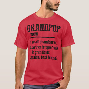 Mens Vathers Day T-Shirt Die sonnige Definition vo