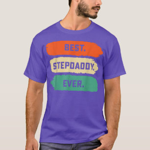 Mens Vathers Day T-Shirt von Family Best Stepdaddy