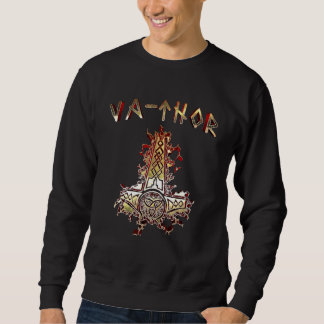 Mens Vathor Vater Vater Sprichwort Väter Tag 4 Sweatshirt