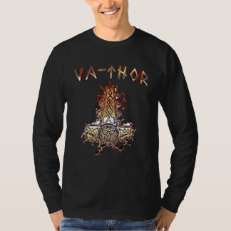 Mens Vathor Vater Vater Sprichwort Väter Tag 4 T-Shirt