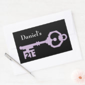 Mens Vector 21. Geburtstag Party Key Aufkleber (Umschlag)