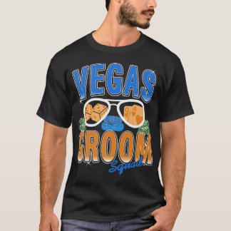 Mens Vegas Groom Squad Bachelor T-Shirt