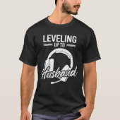 Mens Verlobung Groom Video Game Liebhaber T-Shirt (Vorderseite)