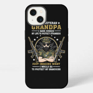 Mens Veteran Opa haben das Leben riskiert, um G iPhone 13 Hülle