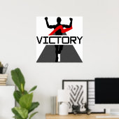 Mens Victor Runner Poster (Heimbüro)