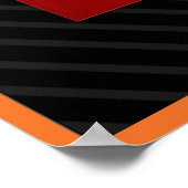 Mens Victory Runner Poster 24"x36" (Ecke)