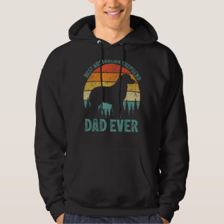 Mens Vintag Best Australian Shepherd Vater Ever Fa Hoodie