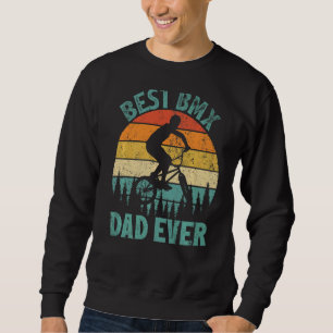 Mens Vintag Best BMX Vater je Vatertag Sweatshirt