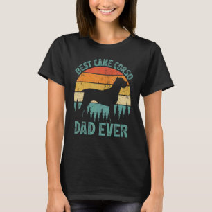 Mens Vintag Best Cane Corso Vater je Vater's Da T-Shirt