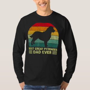 Mens Vintag Best Great Pyrenäen Vater je Vater' T-Shirt