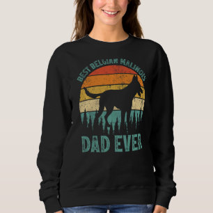 Mens Vintag Beste belgische Malinois Vater je Fath Sweatshirt