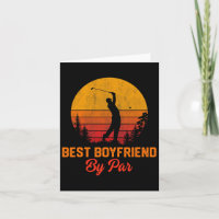 Mens Vintag bester Freund von Par Golf Boyfriend