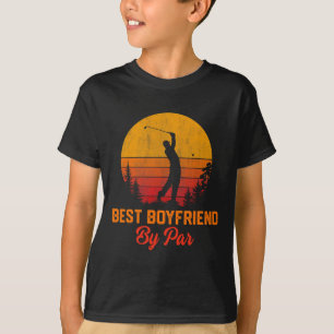 Mens Vintag bester Freund von Par Golf Boyfriend T-Shirt