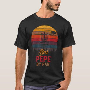 Mens Vintag bestes Pepe Par Grandpa Golfer Fantast T-Shirt