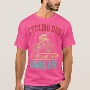Mens Vintag Biking Cyclist Bicycling Vater Bi T-Shirt