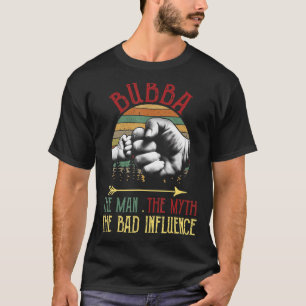 Mens Vintag Bubba Der Mythos des schlechten Einflu T-Shirt