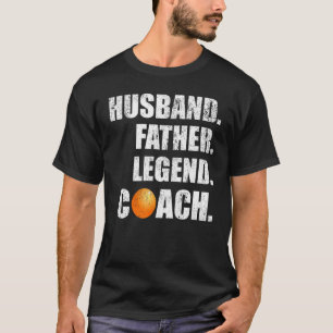 Mens Vintag Husband Pater Legend Tischtennis Co T-Shirt