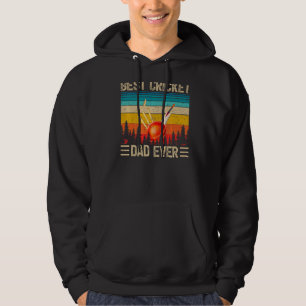 Mens Vintag Retro Best Cricket Vater je Vater Hoodie
