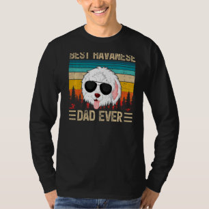 Mens Vintag Retro Best Havanese Vater Ever Father' T-Shirt