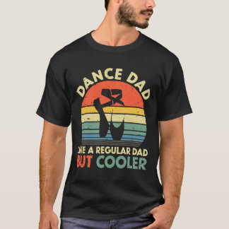 Mens Vintag Retro Dance Vater wie ein regelmäßiger T-Shirt