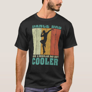 Mens Vintag Retro Dance Vater wie ein regelmäßiger T-Shirt