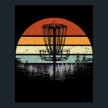 Mens Vintag Retro Disk Frisbee Golfplatz Poster<br><div class="desc">Mens Vintag Retro Disk Frisbee Golfplatz Sunset 70er Geschenk. Perfektes Geschenk für Ihren Vater,  Mama,  Papa,  Männer,  Frauen,  Freunde und Familienmitglieder am Erntedank Tag,  Weihnachten,  Muttertag,  Vatertag,  4. Juli,  1776 Unabhängiger Tag,  Veteranen Tag,  Halloween,  Patrick's Day</div>