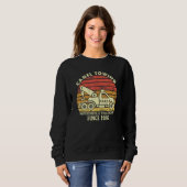 Mens Vintag Retro Professional Camel Schlepper Sweatshirt (Vorne ganz)
