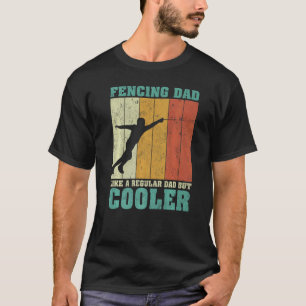 Mens Vintag Retro-Vater wie ein regelmäßiger Vater T-Shirt