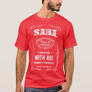 Mens Vintag Saba Hebrew Jüdischer Großvater T-Shirt