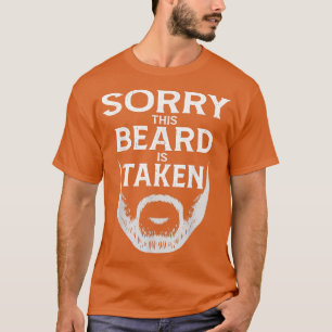 Mens Vintag Sorry, dass dieser Bart genommen Funny T-Shirt