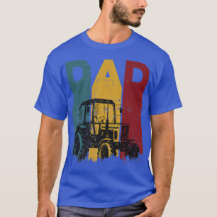 Mens Vintag Tractor Vater Farm Pater Farm Lover T-Shirt