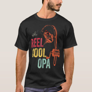 Mens Vintage Sonnenbrille Reel Cool Opa Vathers Da T-Shirt