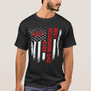 Mens Vintage US-amerikanische Flagge Bester Accord T-Shirt