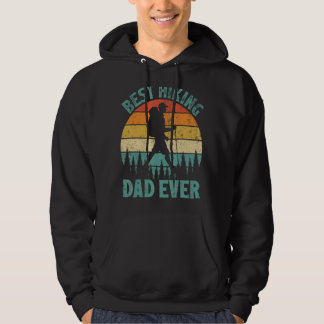 Mens Vintager bester Vater je Vatertag Hoodie