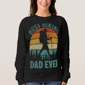 Mens Vintager bester Vater je Vatertag Sweatshirt