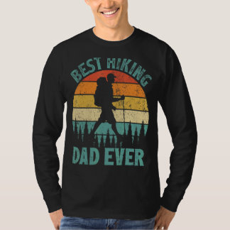 Mens Vintager bester Vater je Vatertag T-Shirt