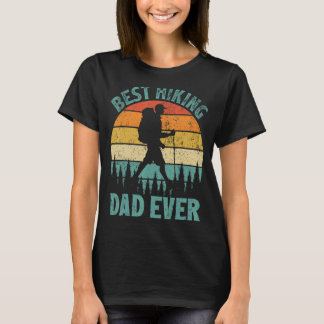 Mens Vintager bester Vater je Vatertag T-Shirt