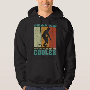 Mens Vintager Retro-Bocce-Vater wie ein regelmäßig Hoodie