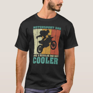 Mens Vintager Retro-Motorsport-Vater wie ein norma T-Shirt