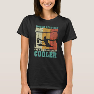 Mens Vintager Retro-Wasser-Polo-Vater wie ein norm T-Shirt