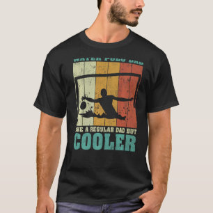 Mens Vintager Retro-Wasser-Polo-Vater wie ein norm T-Shirt