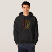 Mens Virgo Zodiac Hoodie (Vorne ganz)